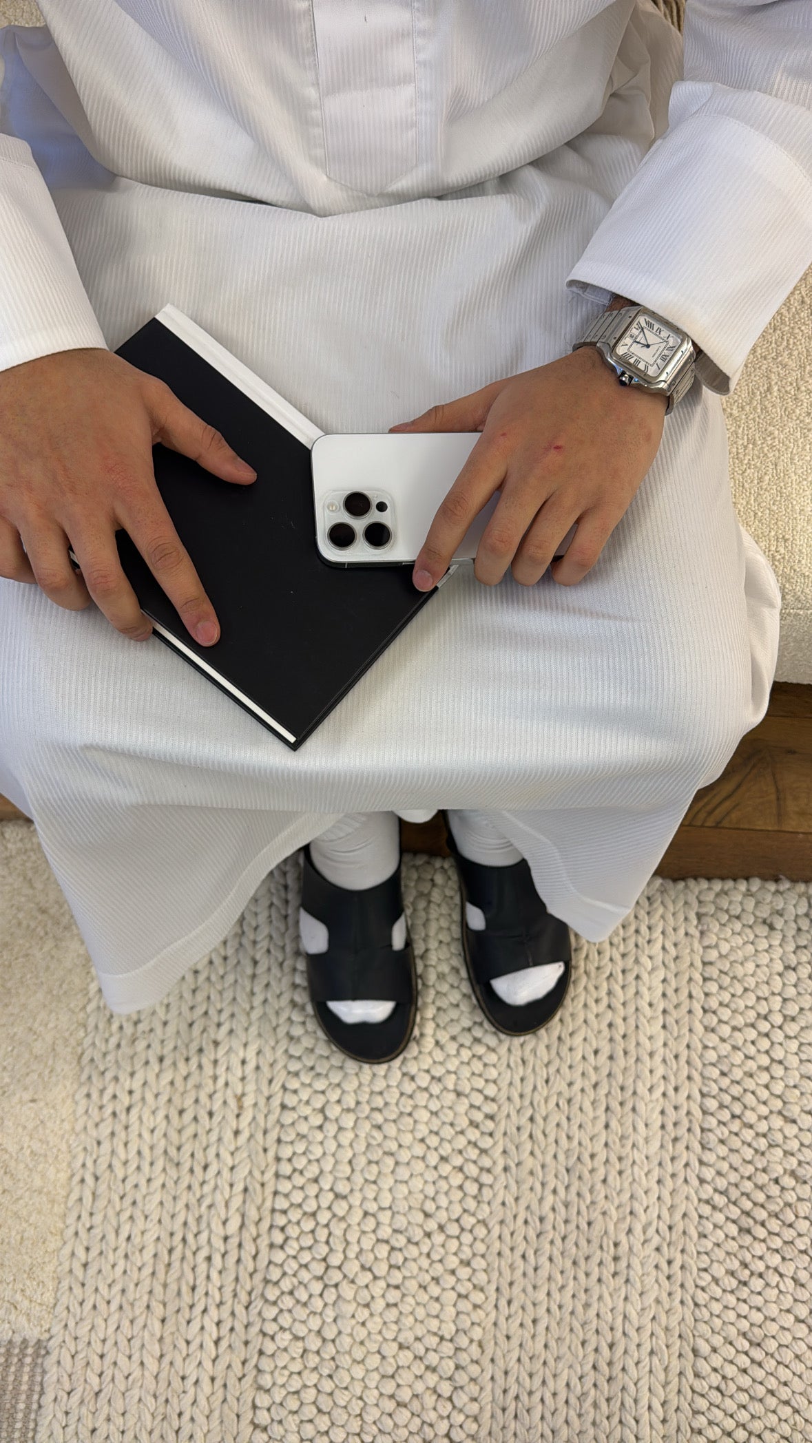 Pinstripe Luxury Thobe